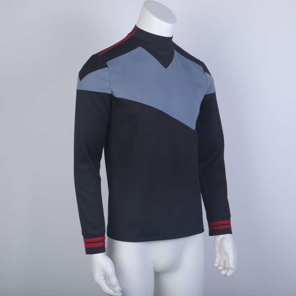 For ST Prodigy Cosplay Captain Kathryn Janeway Uniforms Male Starfleet Costumes