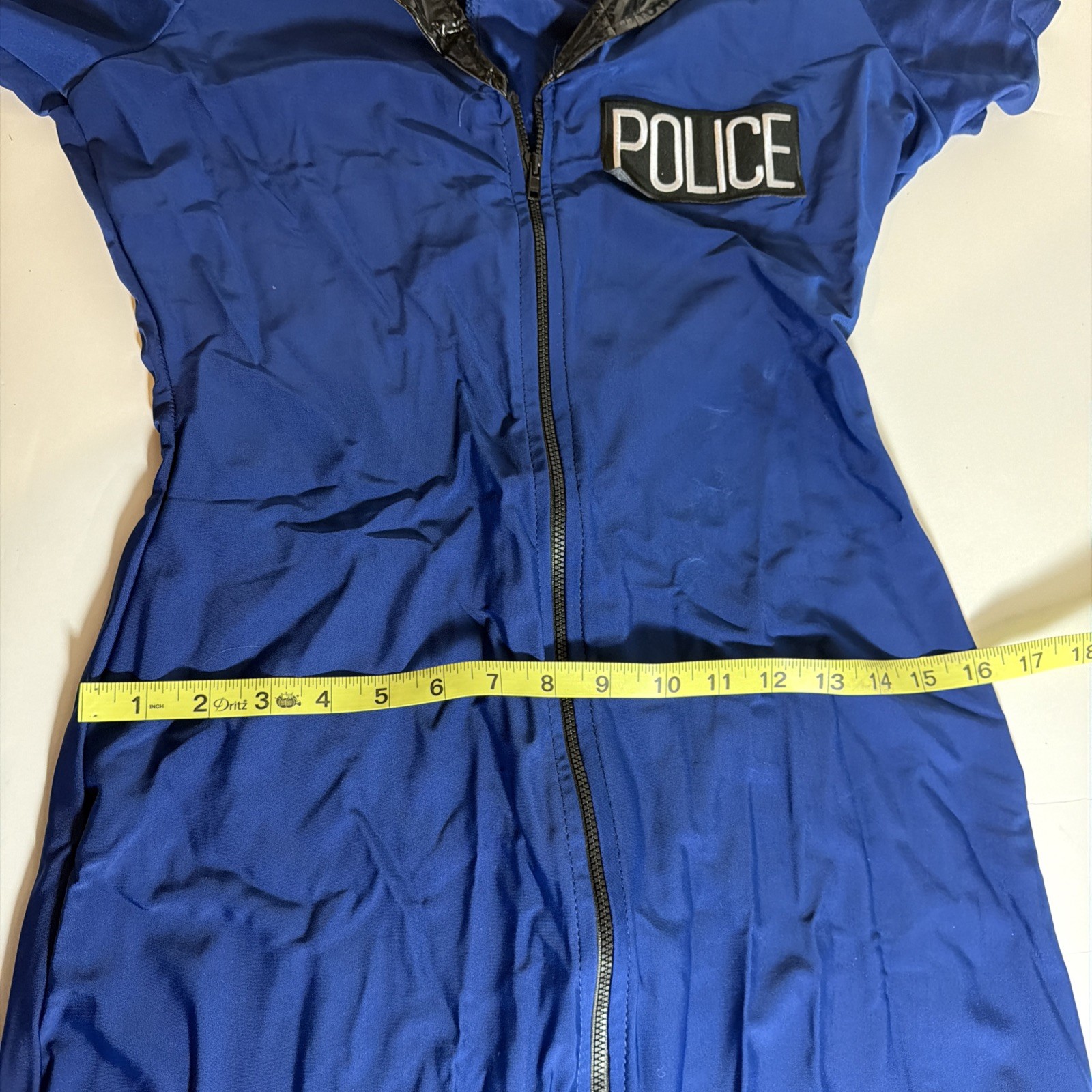 Sexy Rookie Police Officer Adult Costume Spirit Custom Large 10-12