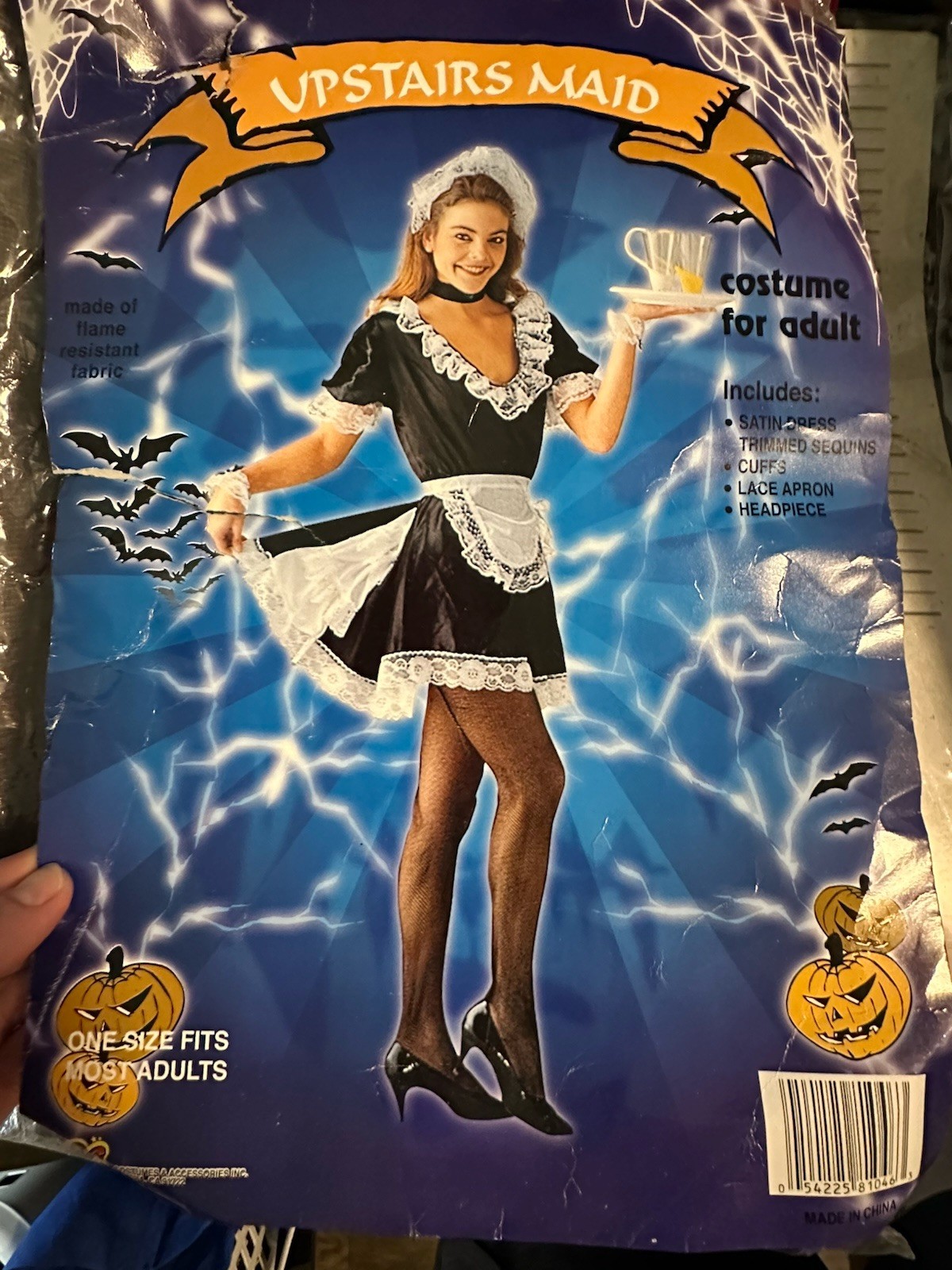 RG Costumes 81046 100% Polyester Upstairs Maid No Headpiece Halloween Sexy