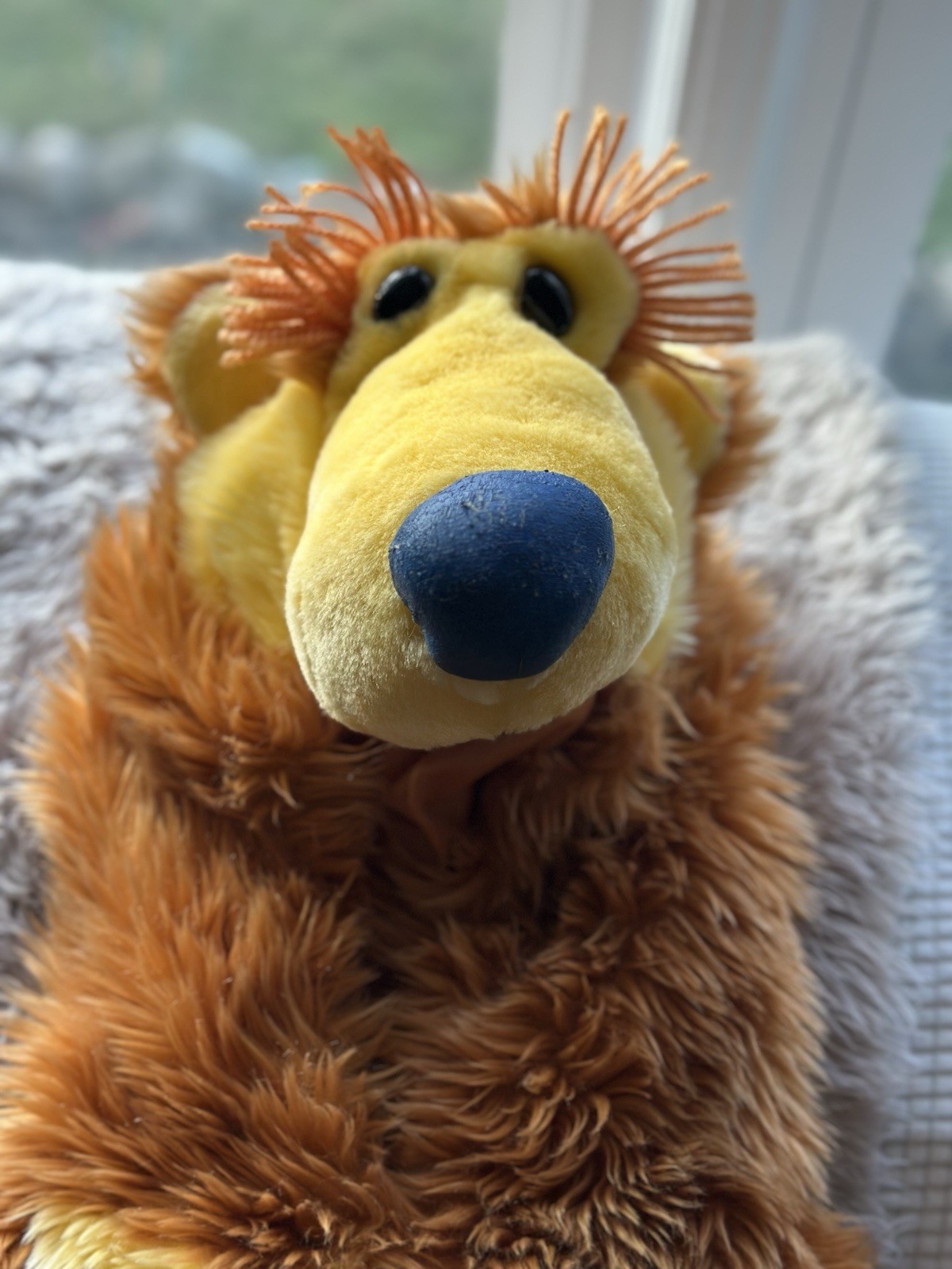 VINTAGE BEAR IN THE BIG BLUE HOUSE Disney store official costume! Size 8-10 kids