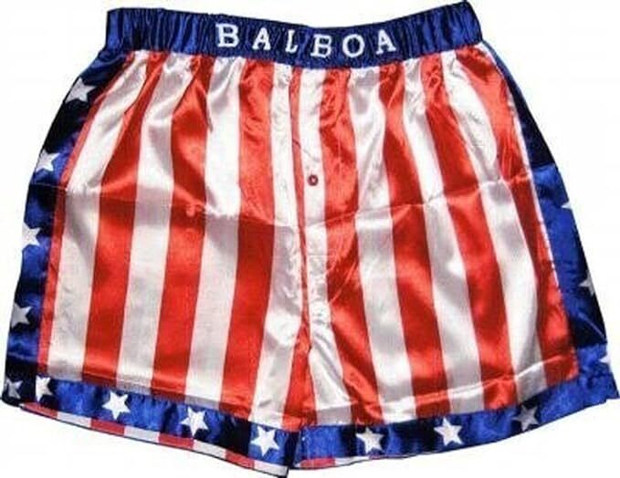 Balboa Apollo Movie American Flag Unisex Halloween Cosplay Costume Shorts
