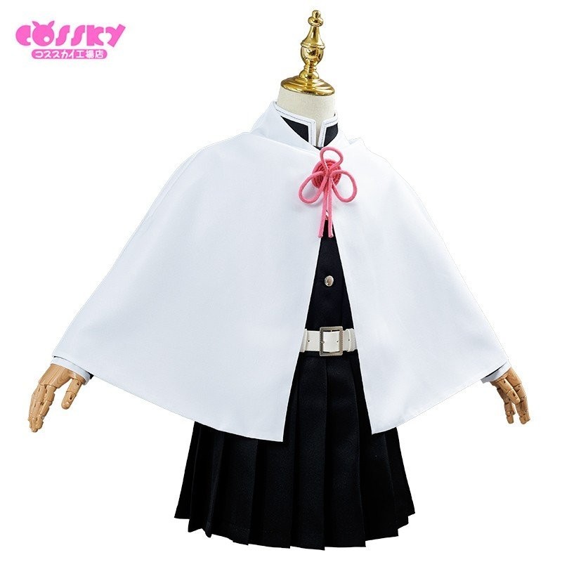 Childrens Kids Kanao Tsuyuri Demon Slayer Kimetsu no Yaiba Anime Cosplay Costume
