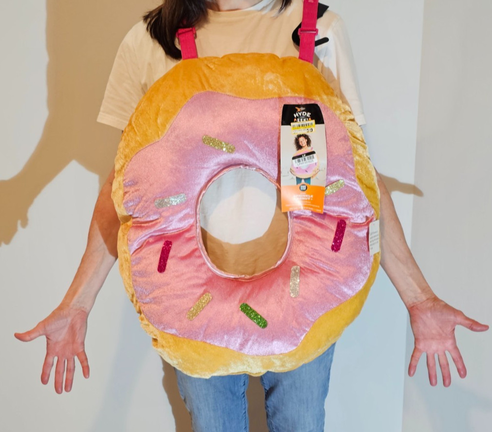 Kids Girls & Boys Hyde and Eek DONUT Halloween Costume w/ sprinkles One Size