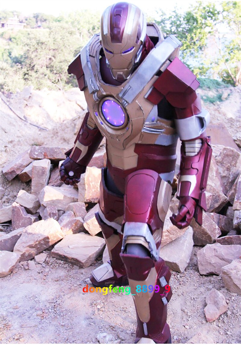 Iron Man DIY Armor Helmet Suit War Machine Iron Patriot Cosplay Props Wearable