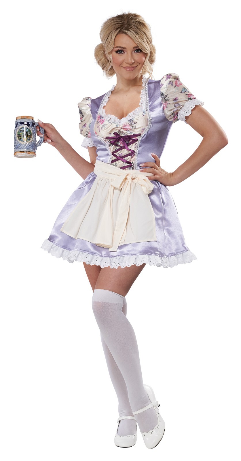Adult Biergarten Dame Shepherd Girl Oktoberfest Bo Peep Costume