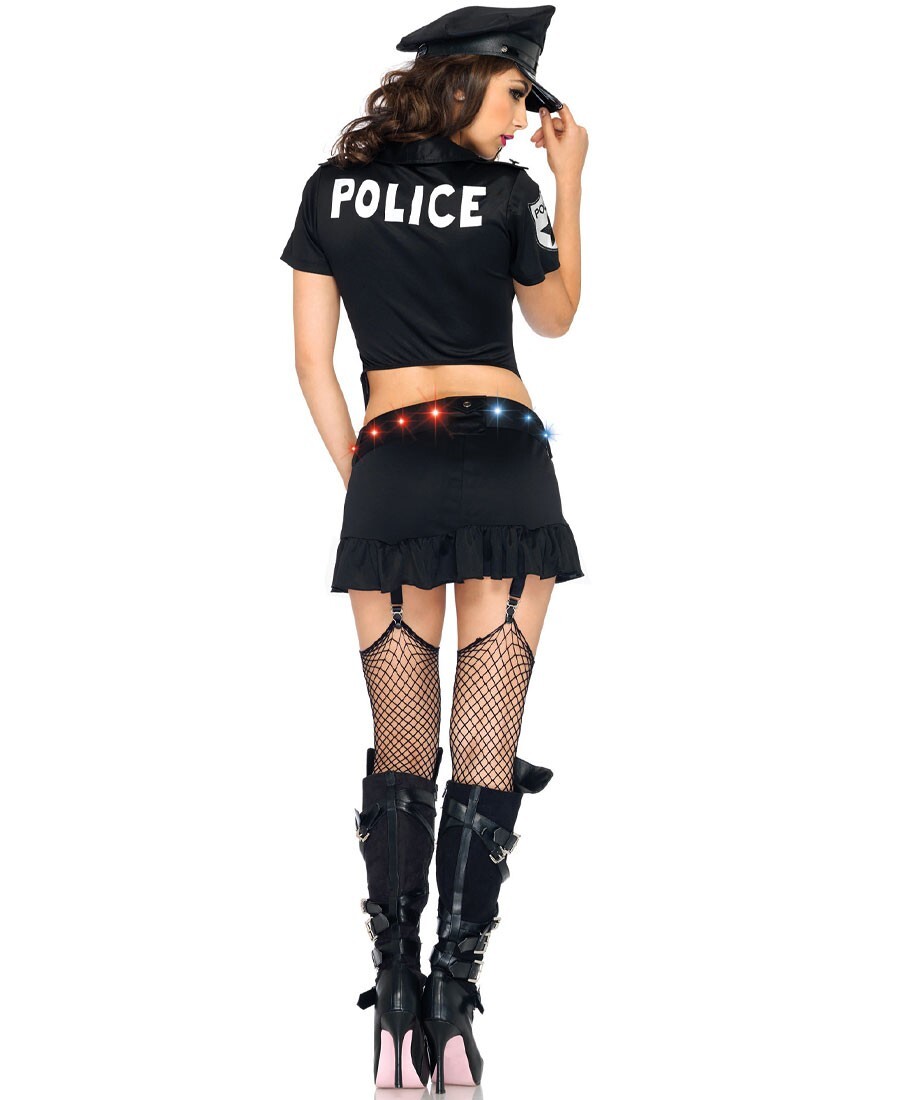 Sexy Police Cop Sergeant Adult Women Halloween Costume