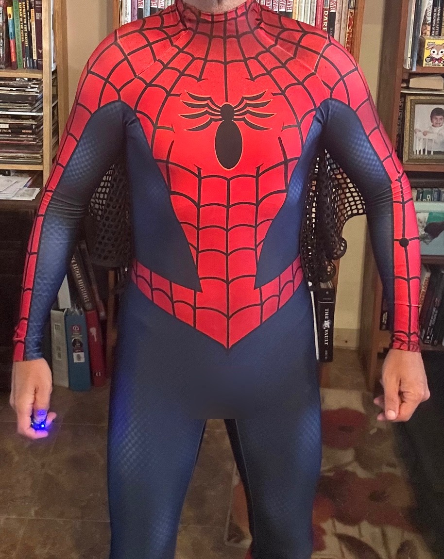 “Classic SPIDER-MAN” Cosplay Costume! Marvel! Silver/Bronze Age Romita! Extras!