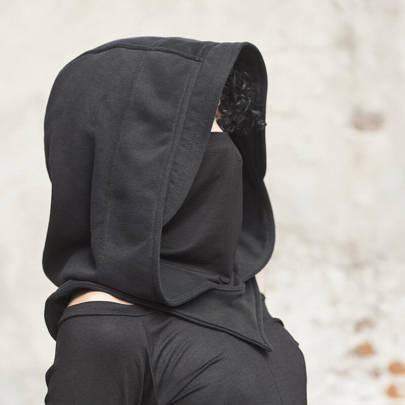 HOT Medieval Cowl Hood Scarf Hooded Wicca Pagan Halloween Cosplay Costume Hat ne