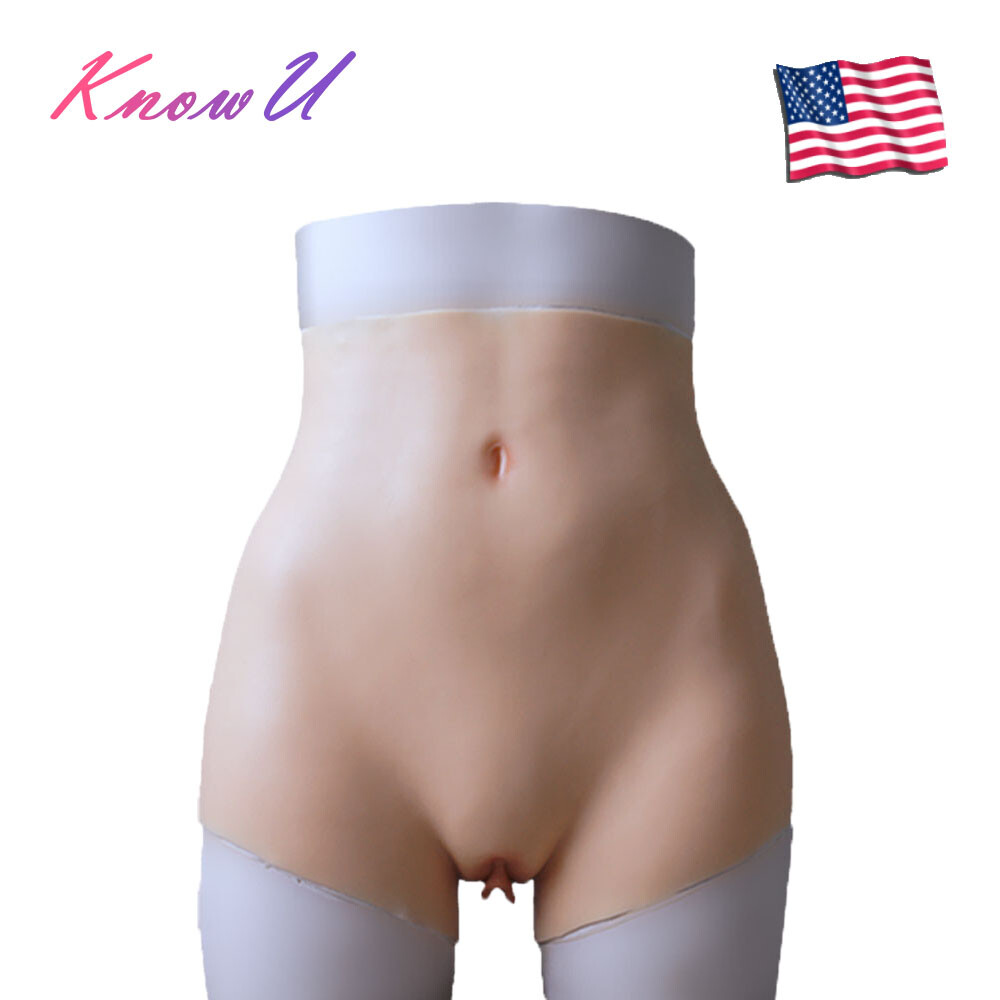 Silicone Shorts Hip Lift Vagina Panties Realistic Underwear Transgender CD