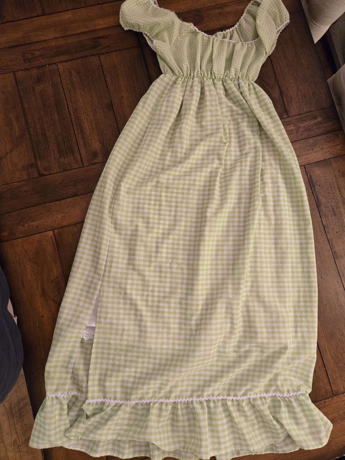 Old West Green Costume Dress Large