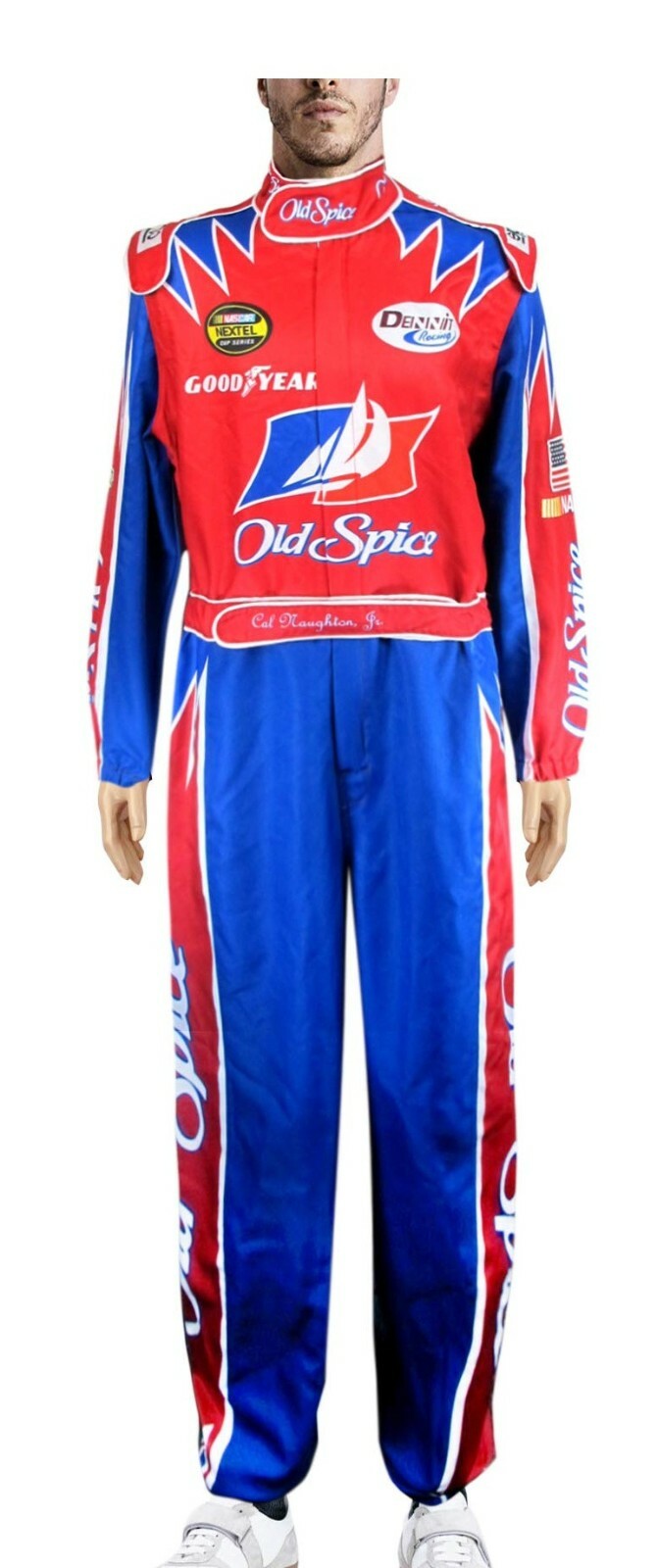 CAL NAUGHTON JR NASCAR Jumpsuit ONLY Costume TALLADEGA NIGHTS