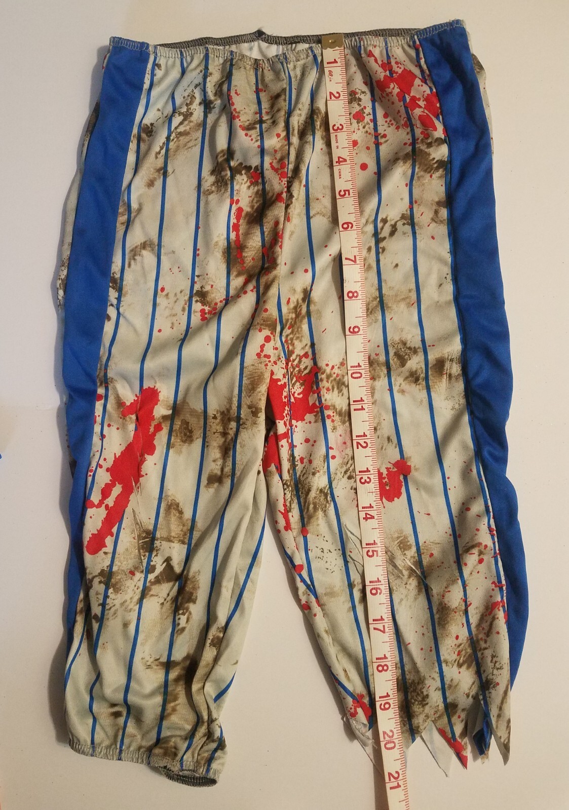 Boys Home Run Horror Child Zombie Baseball Player Costume size 4+ Halloween