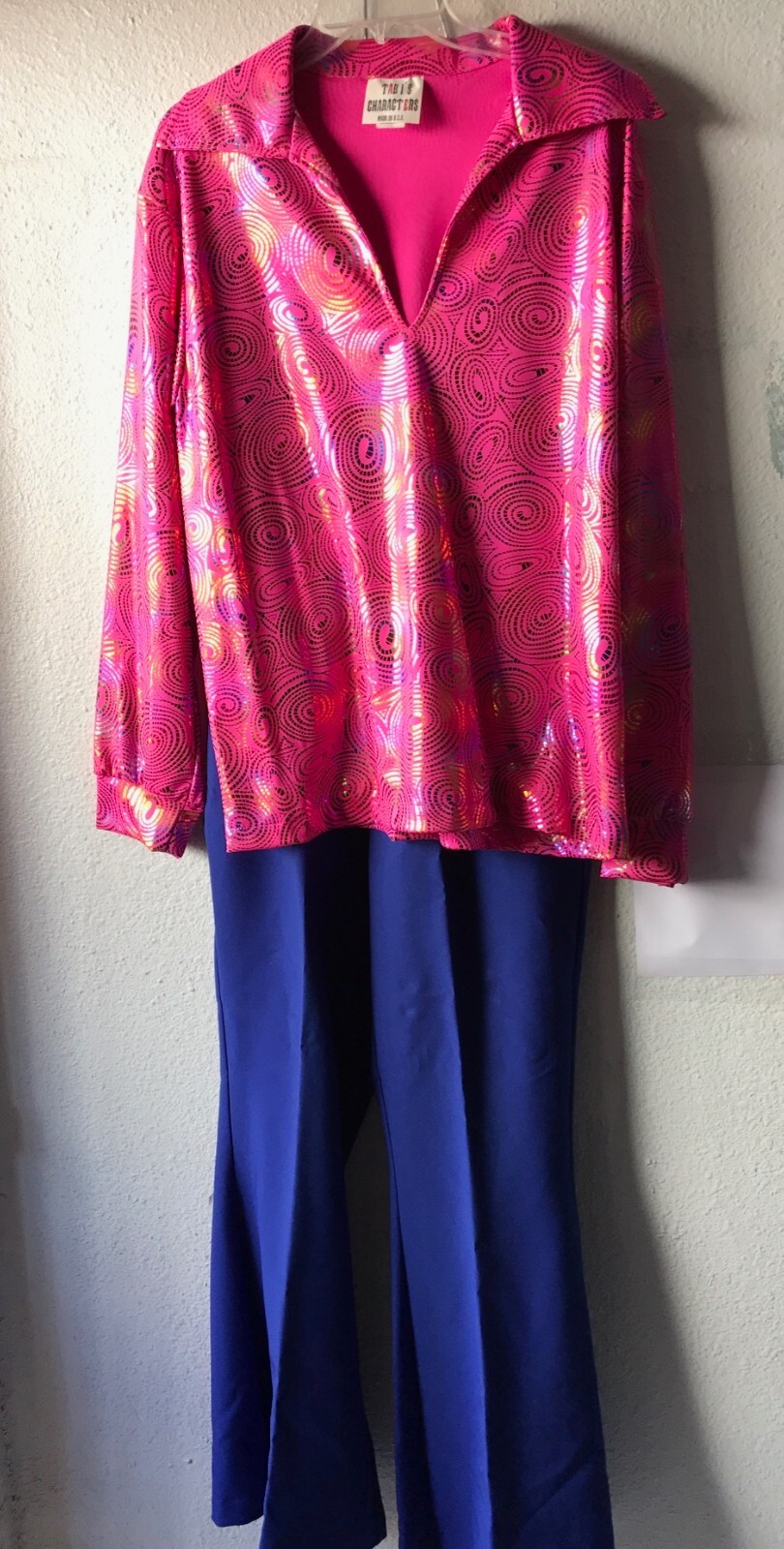Disco Dude Adult 70’s Style Costume – Very High Quality Tabi’s Characters XL