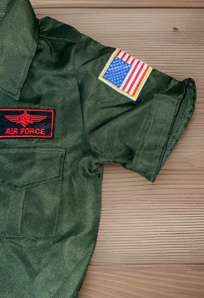 Leg Avenue Top Gun Women’s Flight Dress Adult Costume – Green Large