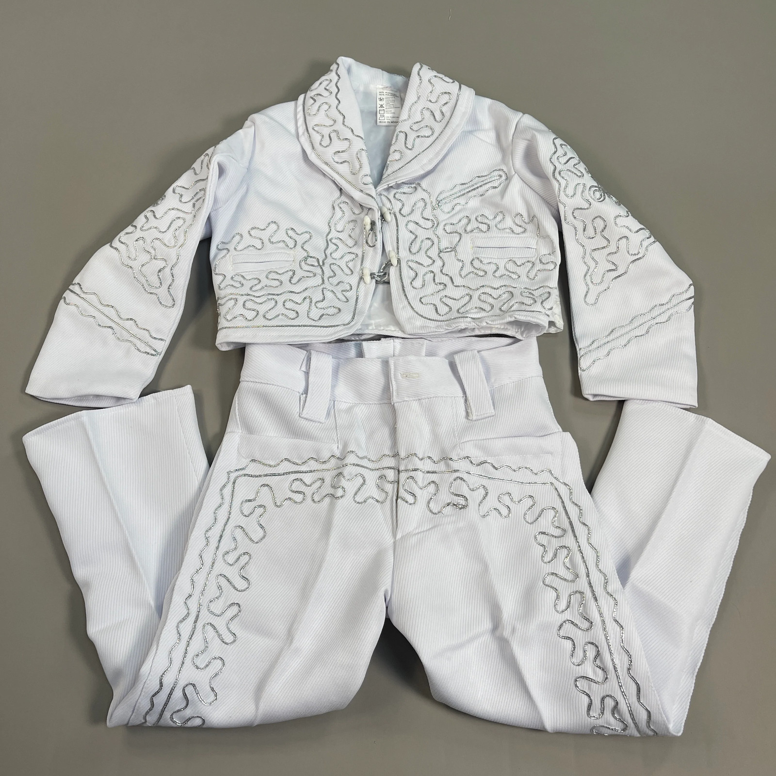 Mexican Mariachi Charro 3-Piece Suit Outfit Mayo Fiesta Dance Costume Youth Sz H
