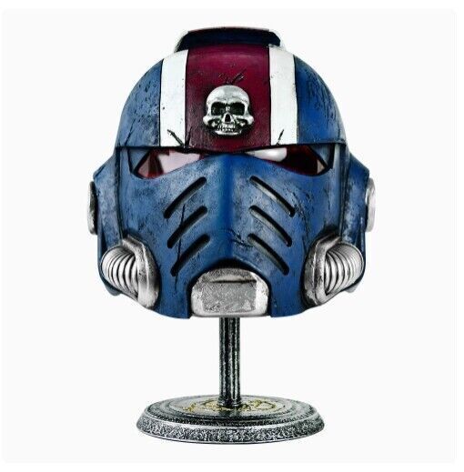 Space Marine 2 Demetrian Titus 1:1 Resin Helmet Wearable Cosplay Halloween Props