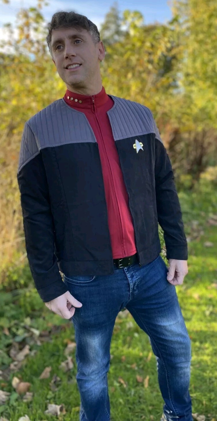 Star Trek First Contact DS9 Starfleet Captain’s uniform Picard Sisko Costume