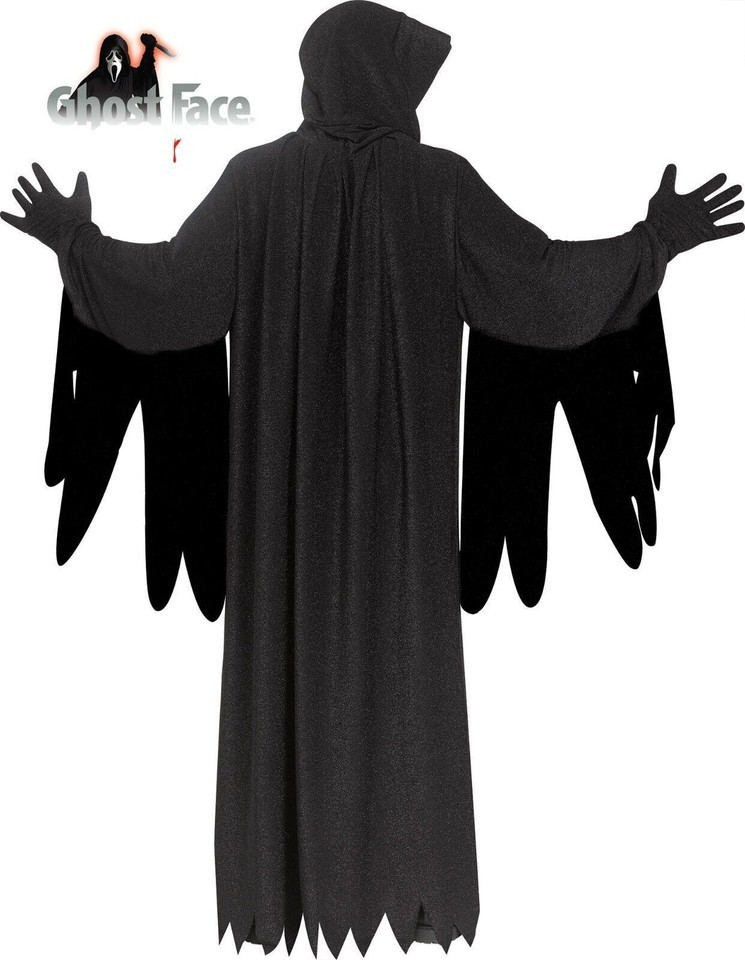 Scream Ghost Face Anniversary Movie Edition Adult Costume w/gloves
