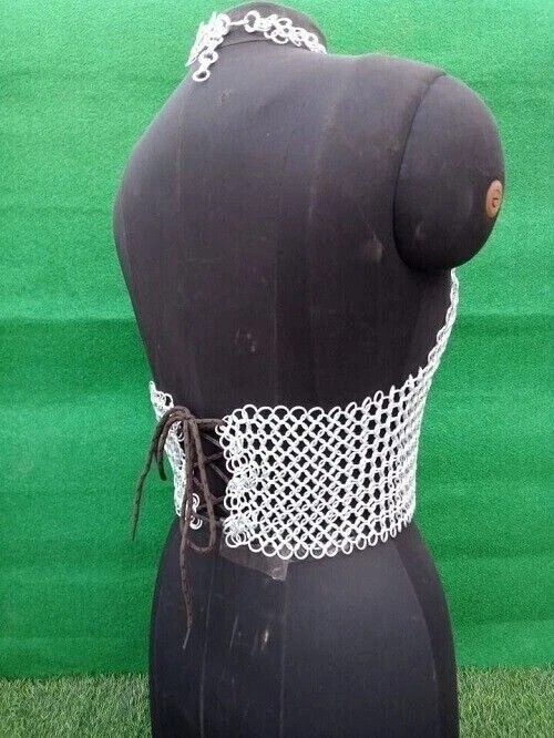 Aluminum Sexy Chainmail Bra, Aluminium Costume, Women’s Clothing