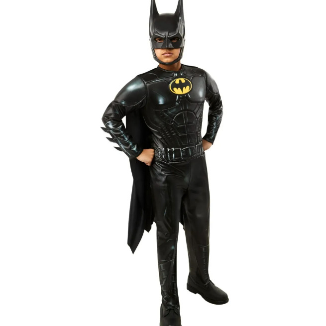 DC Batman The Dark Knight Rises Halloween Cosplay Costume Kids New Full Costume