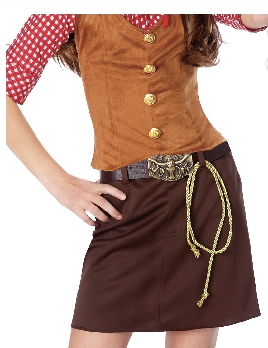 Gun Slinger Child Costume (Size Large 12-14) Lasso Not Included