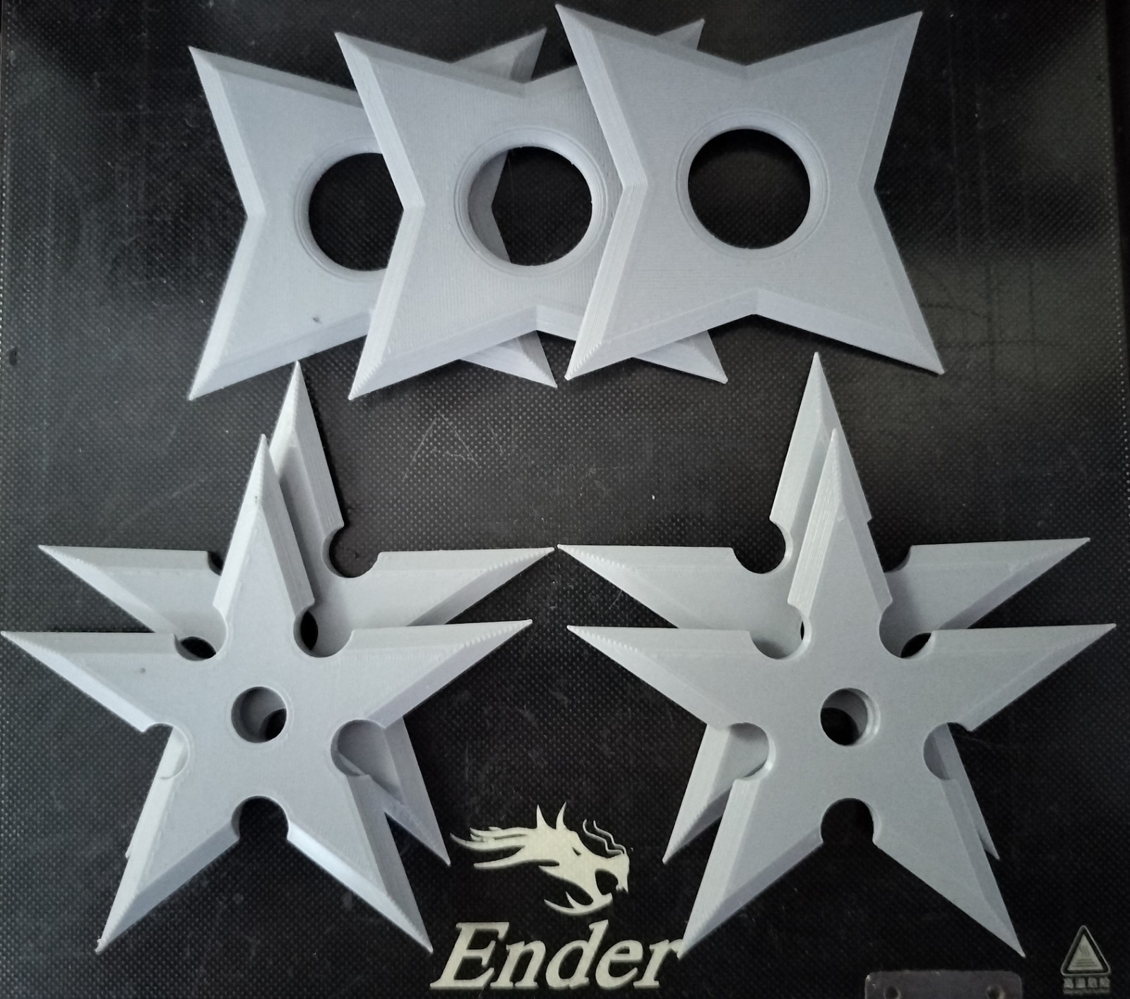 Cosplay Ninja stars Combo Pack (Gray)