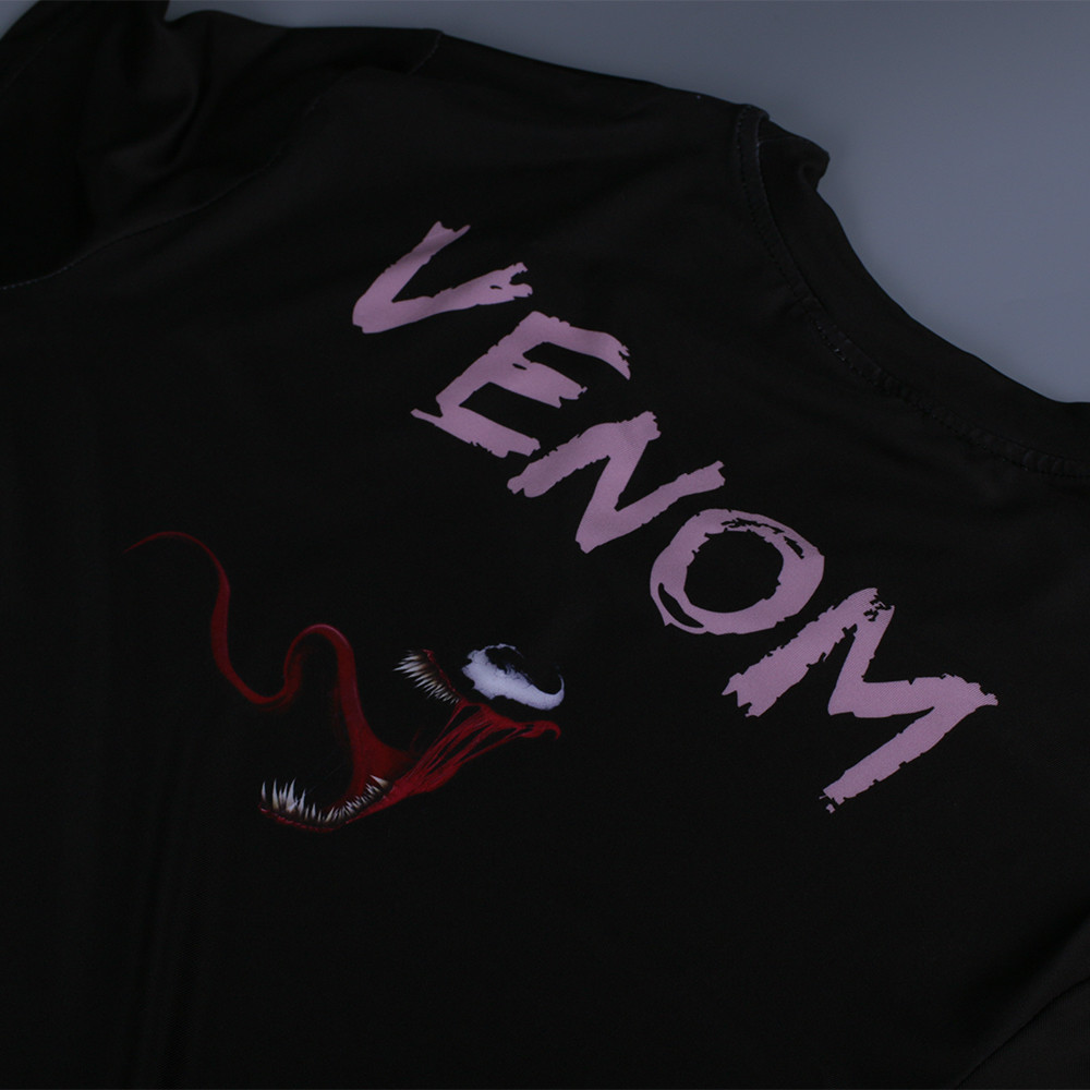 2018 New Venom T-Shirts Superhero Venom Men Compression Tights 3D Sport T-Shirts