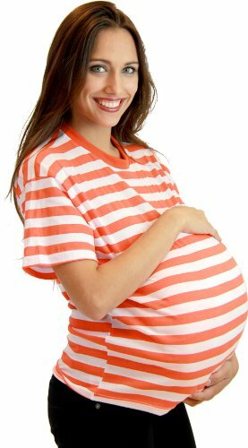 Juno Orange and White Pregnant Impersonation T-Shirt
