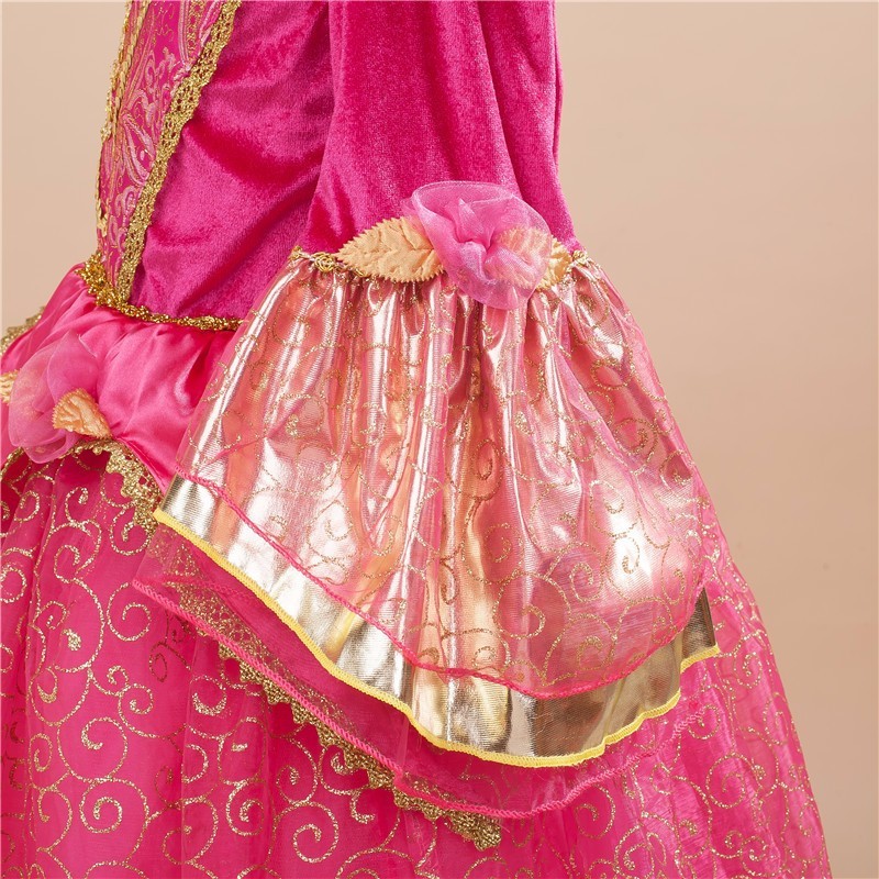 Sleeping Beauty Princess Aurora Party Dress kids Costume Dress for girls 2-10 Y