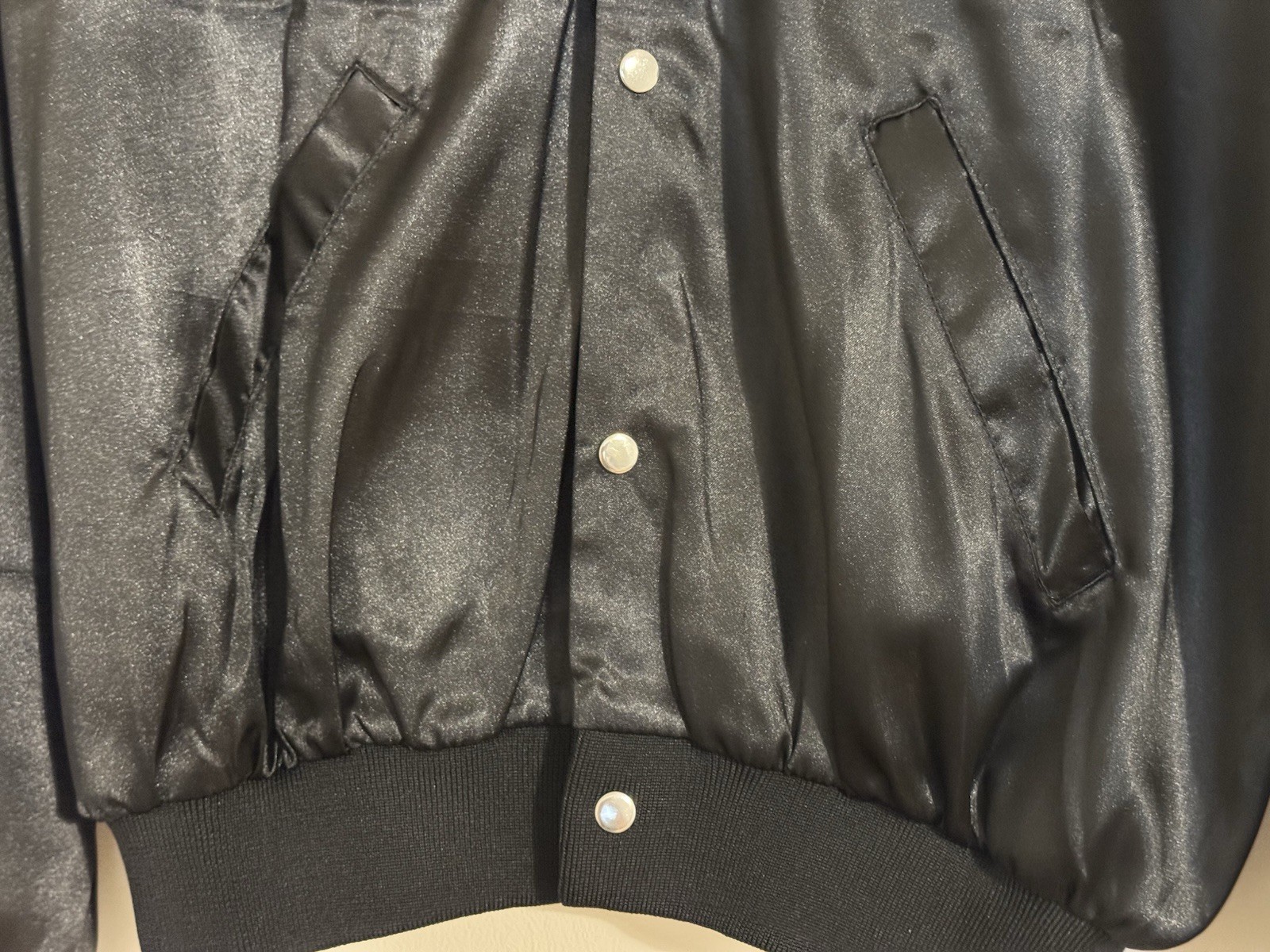 Grease Theme T Birds Black Jacket Costume 100% Polyester Movie Style Jackets