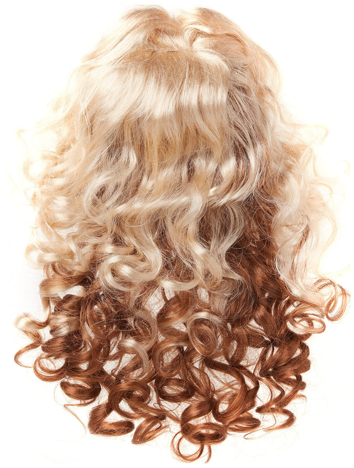 Goldilocks Wig adult woman long curly blonde hair theatrical stage costume lady