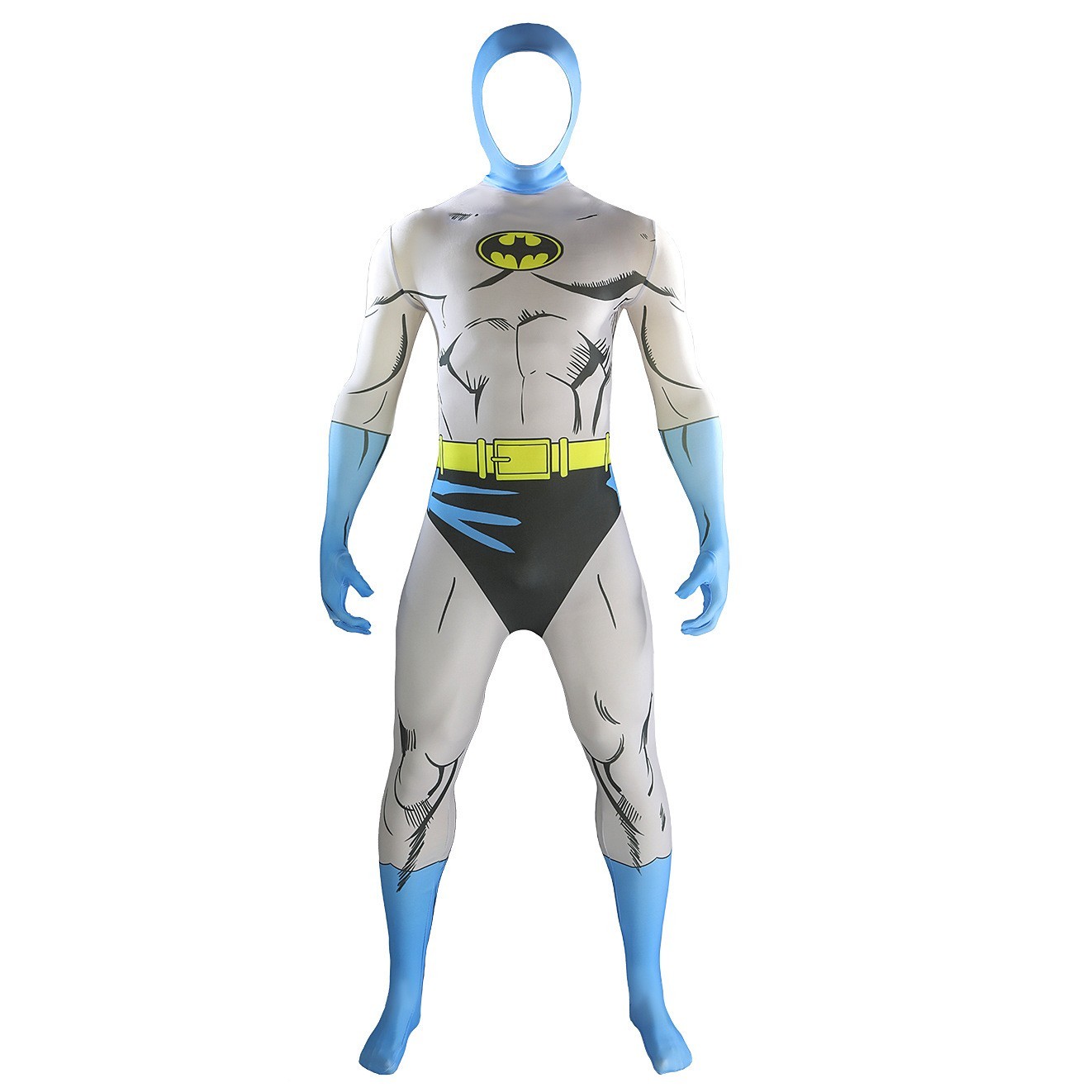 Batman Cosplay Jumpsuit Bruce Wayne Bodysuit Adult Kids Costume Halloween Zentai