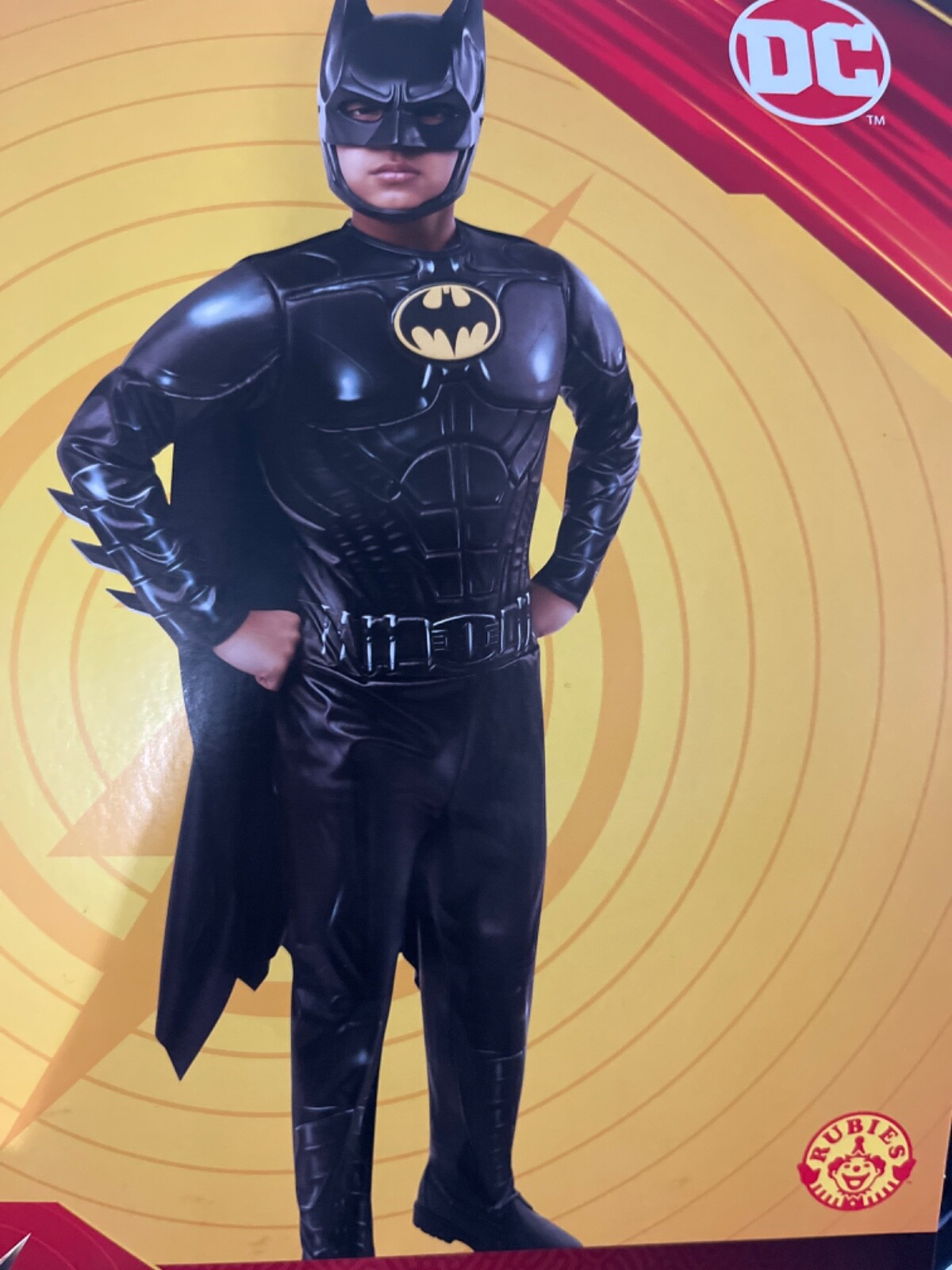 DC Batman The Dark Knight Rises Halloween Cosplay Costume Kids New Full Costume