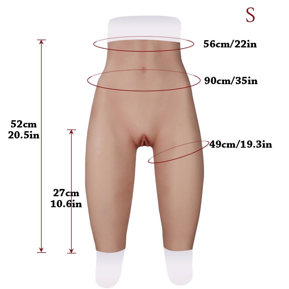 KnowU Transgender Silicone Oil-free Pants Shorts Realistic Vagine Hip Underwear