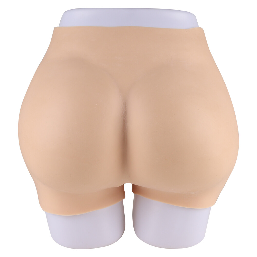 Open Crotch Silicone Hip Pants Buttocks Panty Underwear For Crossdresser Unisex