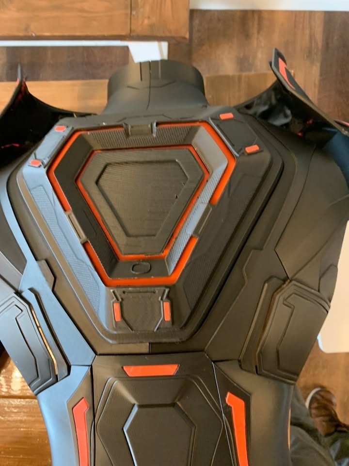 Tron Ares 3D printed cosplay Armor