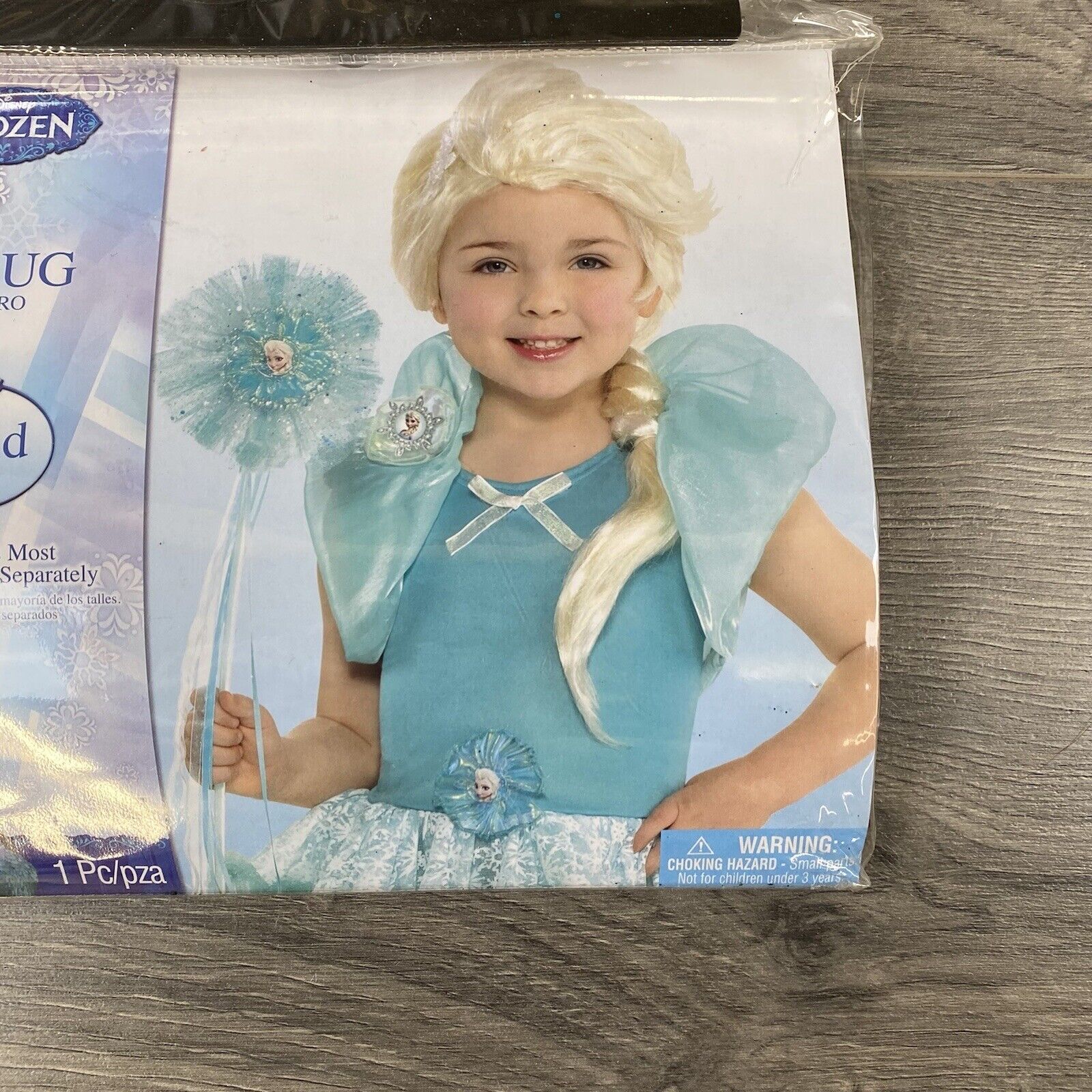 Disney Frozen Queen Elsa Shrug Bolero DressUp Halloween Size Child Princess