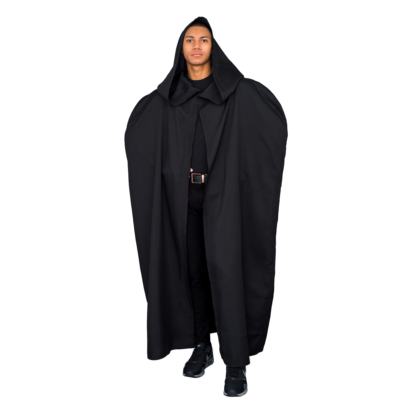 Adult Unisex Jedi Black Robe with Hood