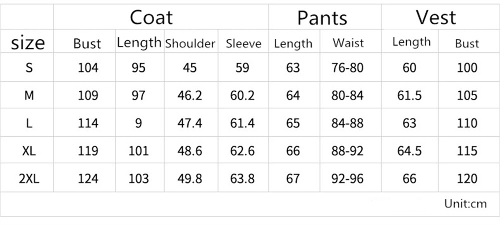 Mens Court Prince Dress Show Suit Medieval Retro Clothing Cosplay Coat Vest Pant