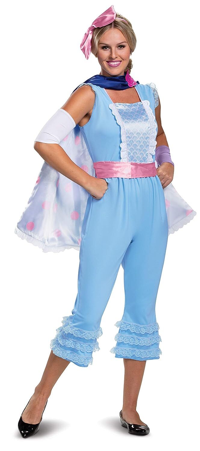 Bo Peep New Look Toy Story 4 Disney Pixar Fancy Dress Up Halloween Adult Costume