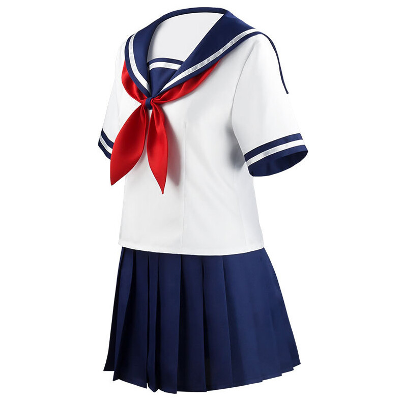 Japanese JK School Uniform Sailor Dress Anime Shoujo Cosplay Costume Halloween