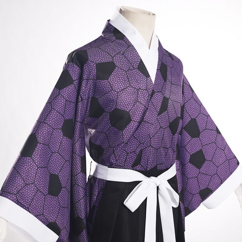 Kokushibo Demon Slayer Cosplay Costume Full Set Outfit Halloween Party Suit New