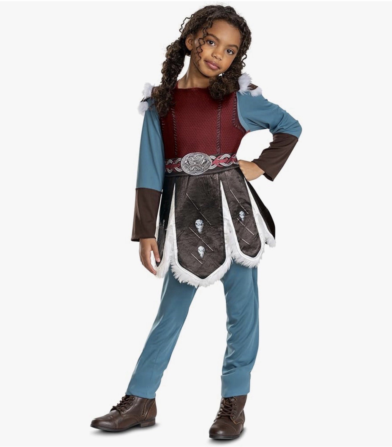 How to Train Your Dragon Astrid Costume, Official Hiccup Costume Size XS (3T-4T)