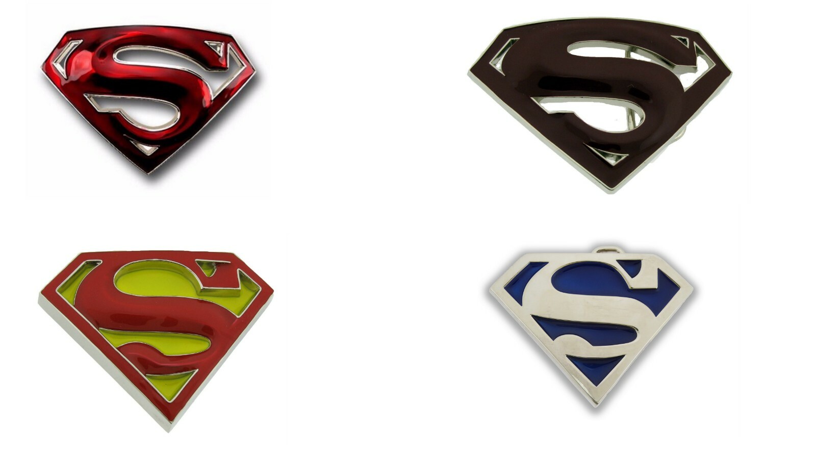 Vintage Superman Belt Buckle DC Comics Superhero Movie Cosplay Halloween Costume