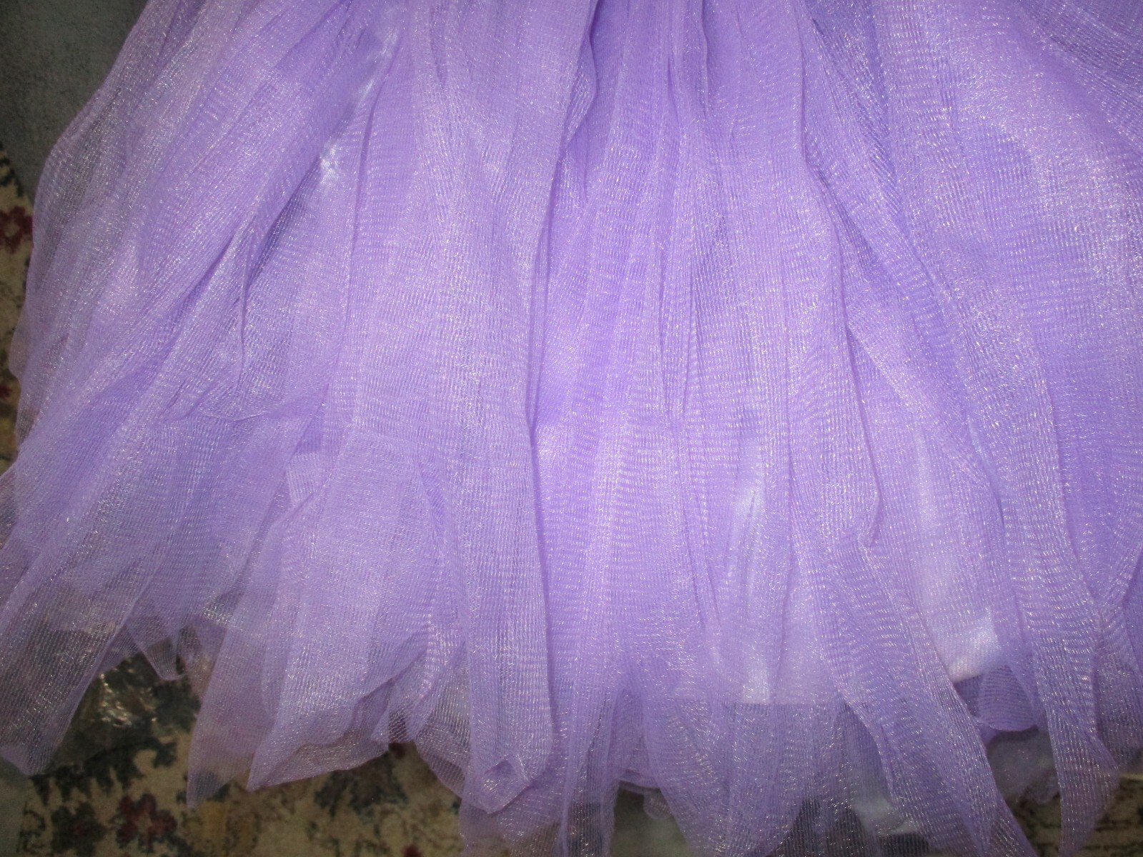 New Lavender Purple Tutu Skirt One Size Regular Juniors Teens Ladies NWOT