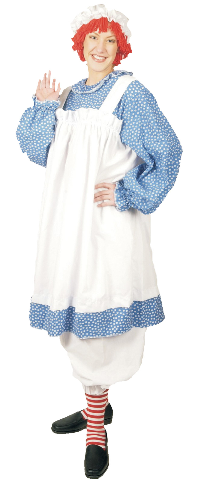 Women’s Raggedy Ann Costume – Fits women up to size 18