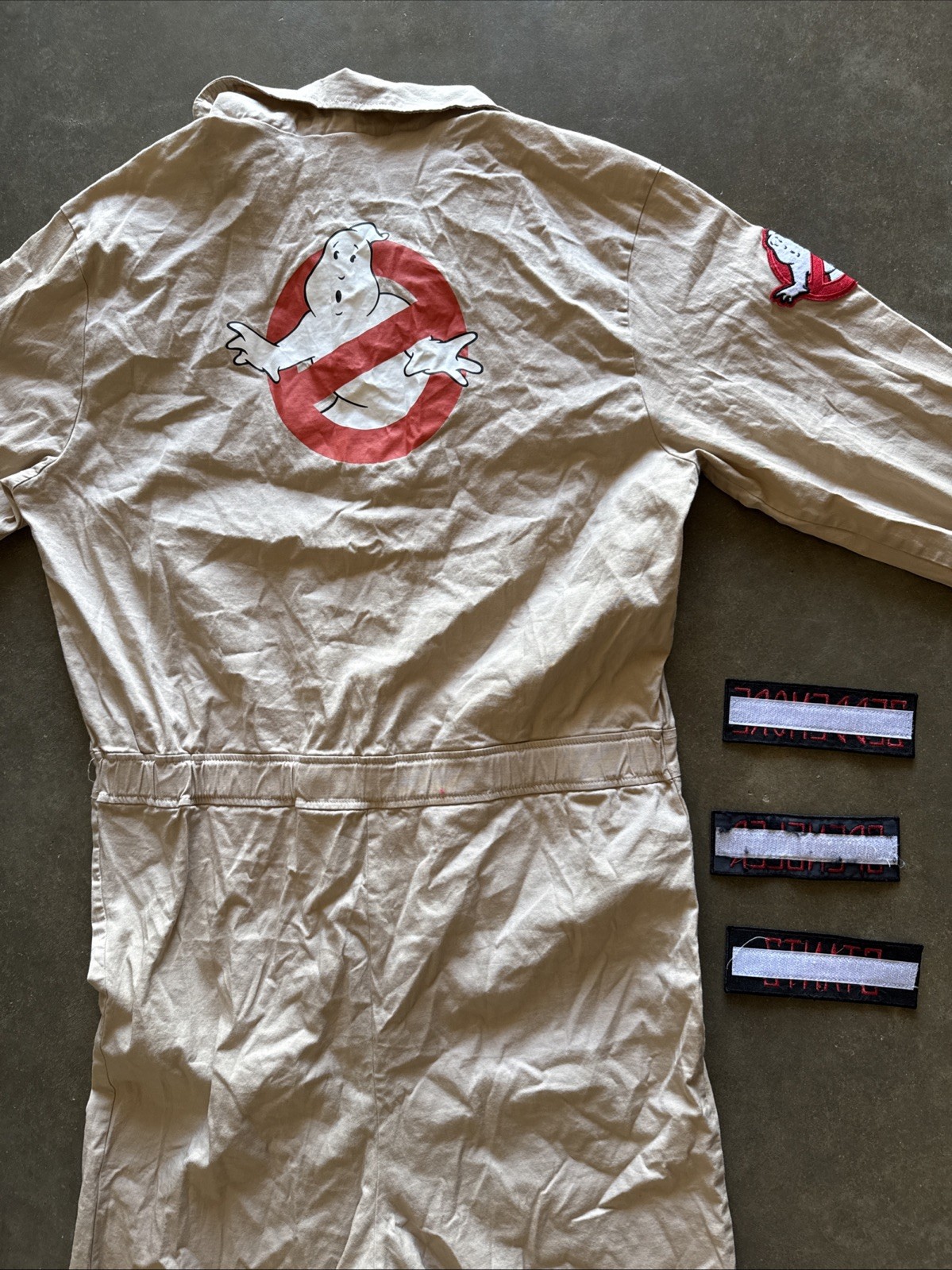 2021 Kids Ghostbuster Halloween Costume size S/M Child Jumpsuit