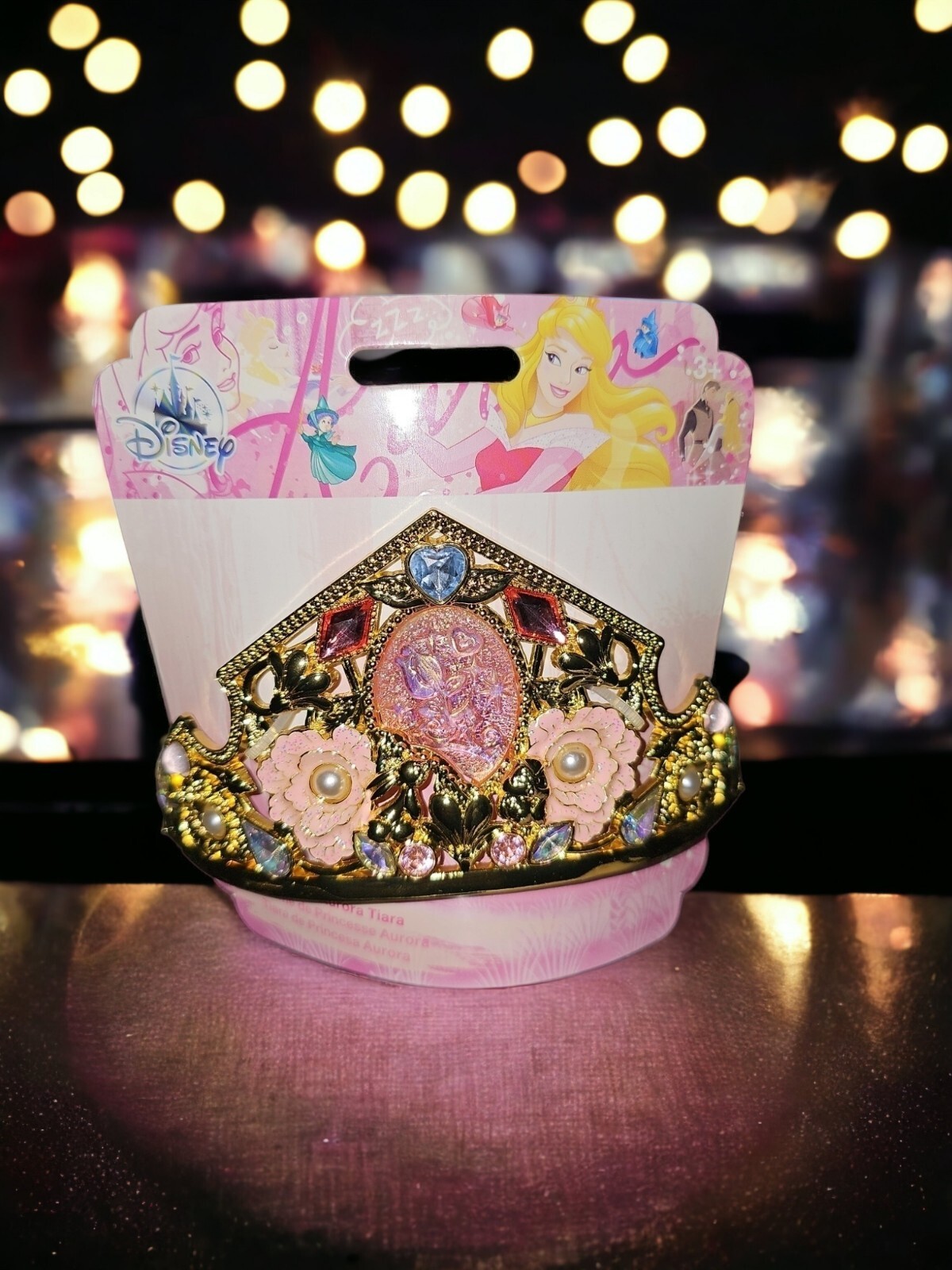 Princess Ariel Aurora Cinderella Deluxe Tiara Dress Up Crowns.