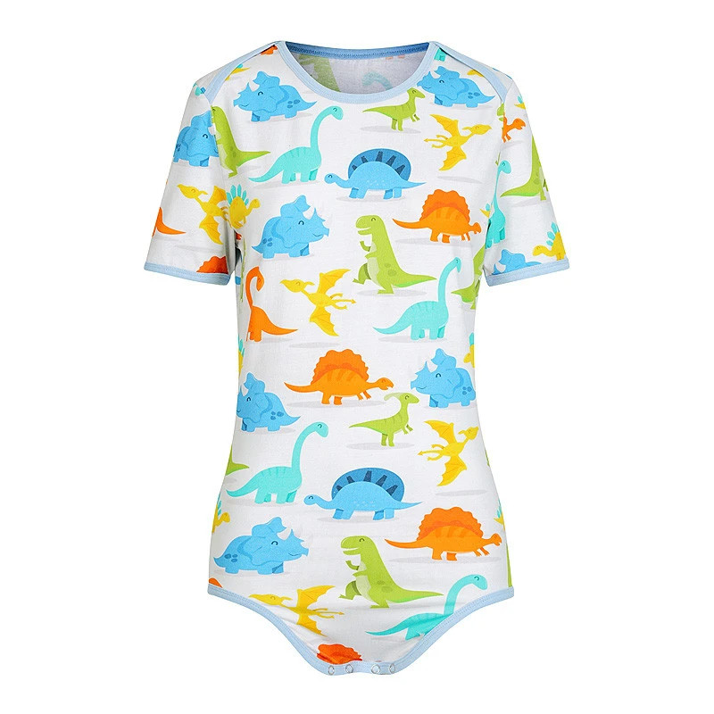 ODU Dinosaur Adult Diaper Bodysuit