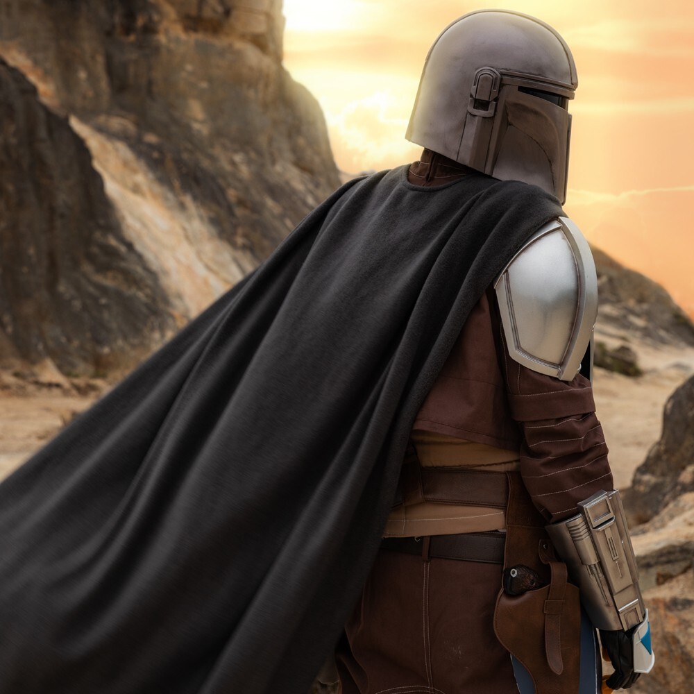 Star Wars The Mandalorian Din Djarin Cosplay Beskar Steel Armor Costume Fell Set